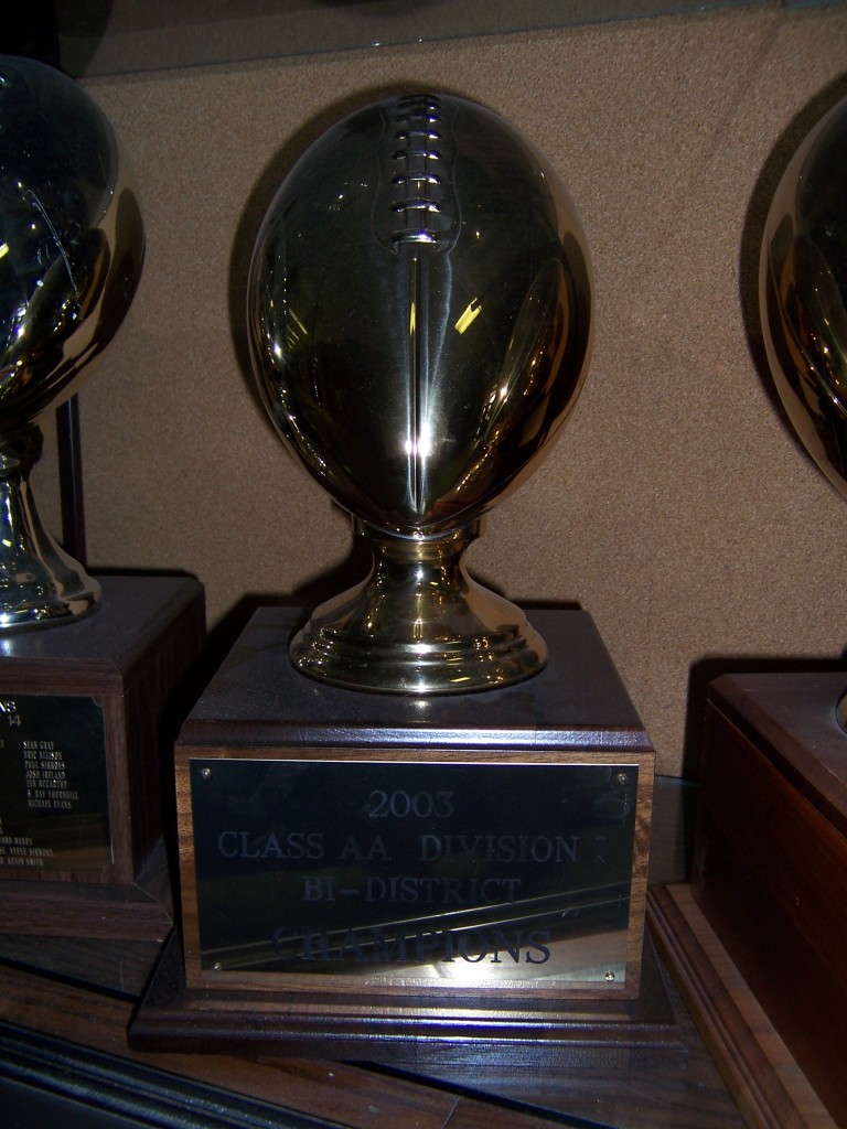 2003 Bi-District Champion Trophy