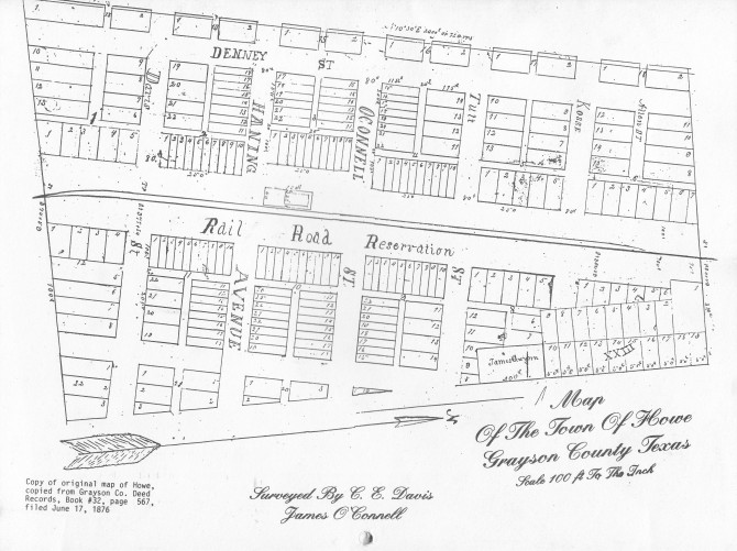 1876 and 1908 Howe maps - The Howe Enterprise